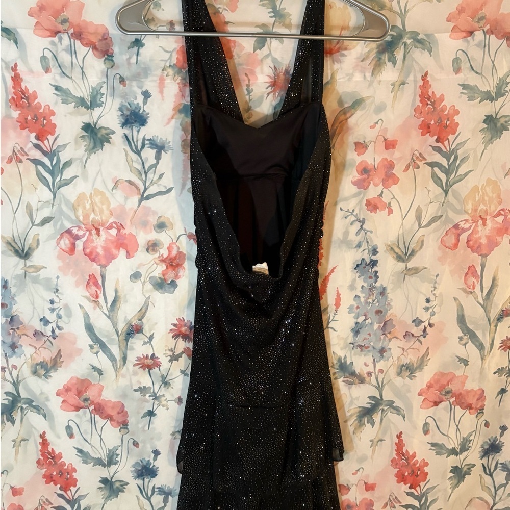 Vintage Elegant Black Sleeveless Dress - Picture 5 of 9